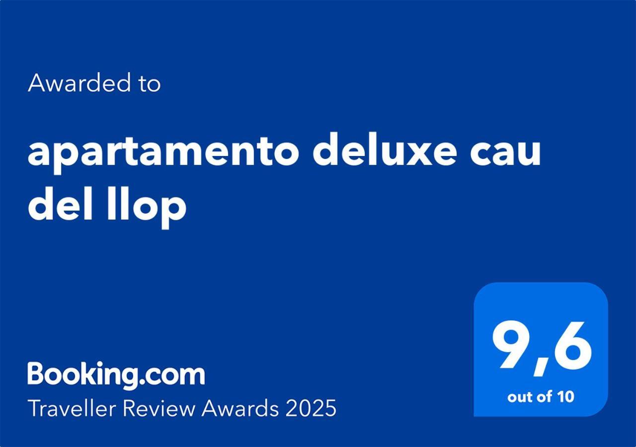 Apartamento Deluxe Cau Del Llop Лянса Екстер'єр фото